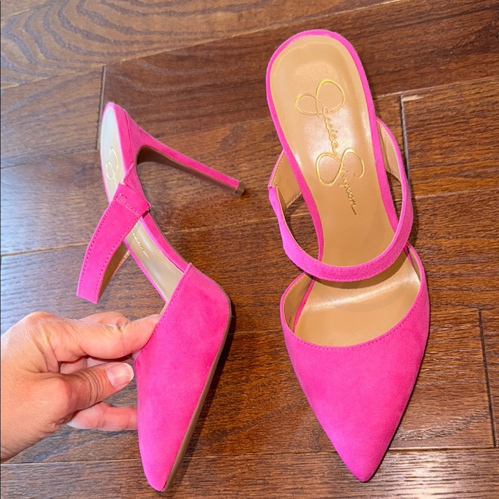 Jessica Simpson Fuchsia Heels for Women